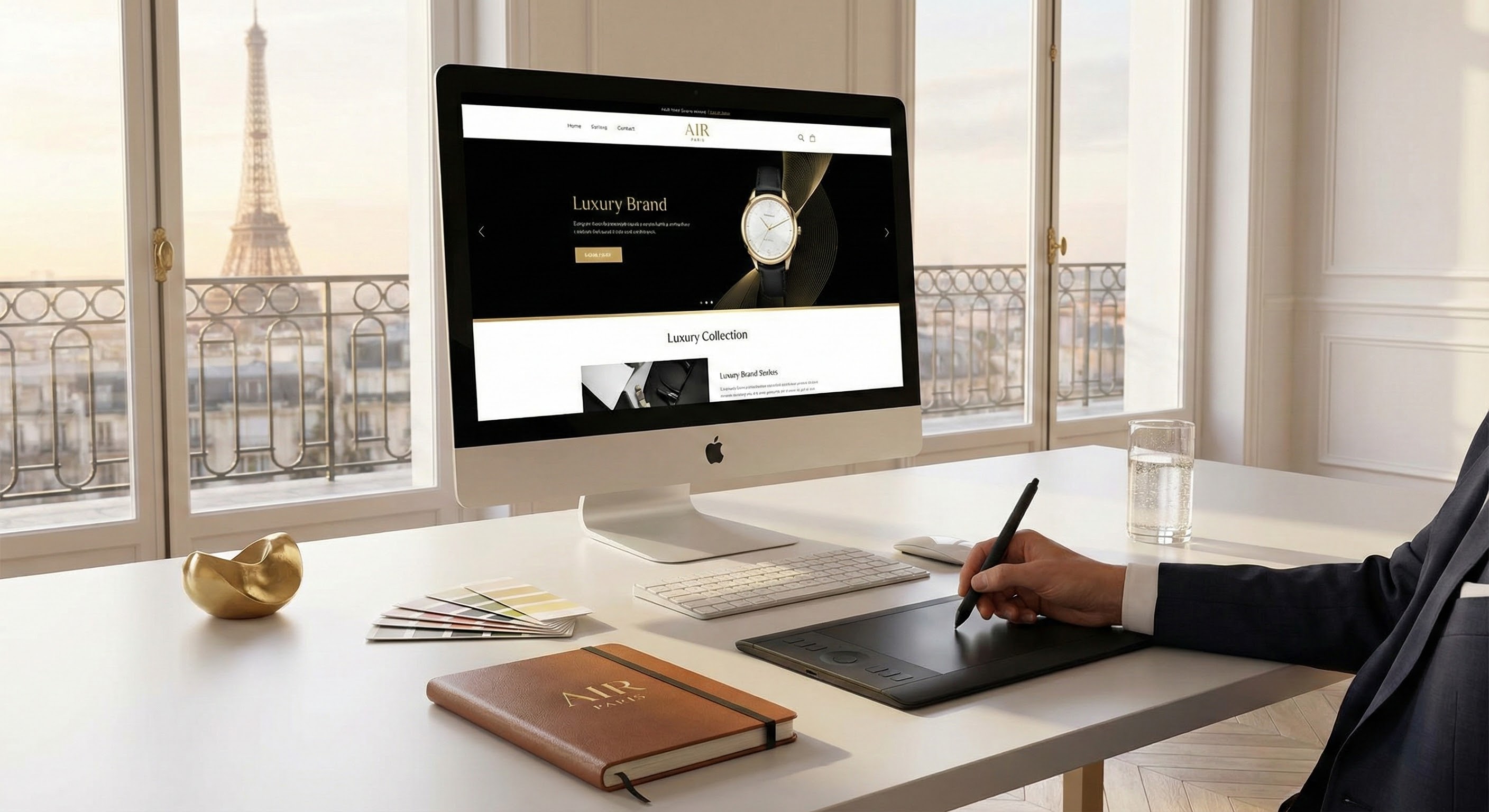 Création de site internet premium Air Paris